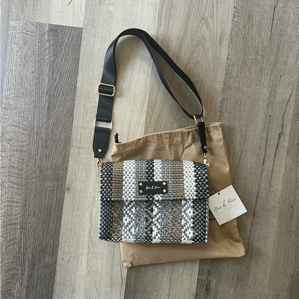 NWT Mavis By Herrera Marbella Crossbody Recycled Sustainable - Picture 4 of 12